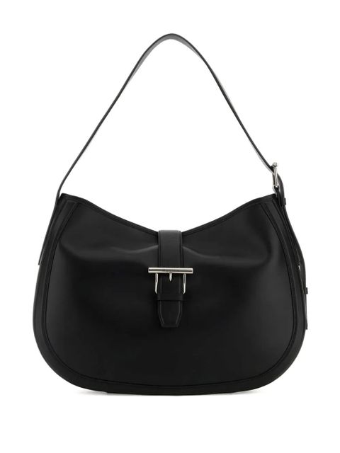 Alexander McQueen T-Bar buckle-fastening leather shoulder bag - Black - zdjęcie produktu nr 1