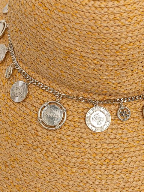 Guess kapelusz kolor beżowy AW5290 NYL01 - zdjęcie produktu nr 2