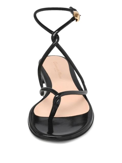 Gianvito Rossi Black Mamba sandals