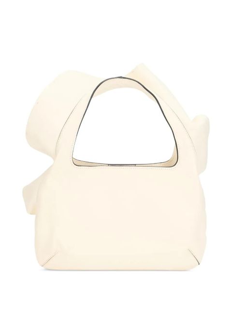 Valentino Garavani Atelier 04 ruffled shoulderbag - Neutrals