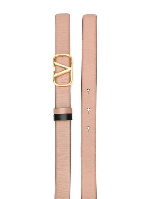 Valentino Garavani 20mm VLogo Signature reversible belt - Neutrals - zdjęcie produktu nr 2