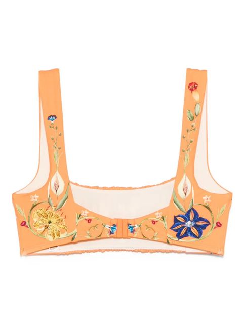 ALEMAIS Flores bikini top - Orange - zdjęcie produktu nr 2