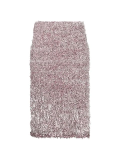 JW Anderson textured midi pencil skirt - Pink - zdjęcie produktu nr 1