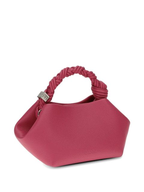 GANNI small Bou grained shoulder bag - Pink - zdjęcie produktu nr 2