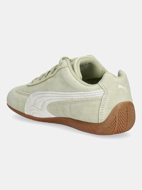 Puma sneakersy zamszowe Speedcat OG kolor zielony 398846