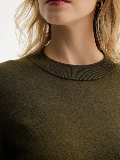 Marc O'Polo sukienka kolor zielony mini prosta 5000007314