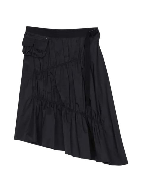 3.1 Phillip Lim ruffles pocket-detail asymmetric skirt - Blue - zdjęcie produktu nr 1