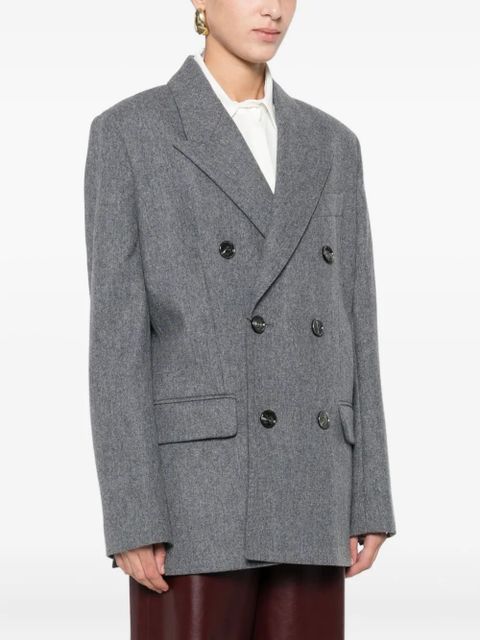 AMI Paris wool blazer - Grey