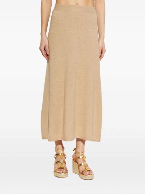 Cult Gaia Infinity knitted skirt - Neutrals