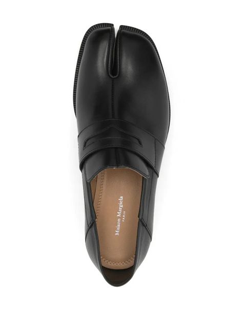 Maison Margiela Tabi leather loafers - Black - zdjęcie produktu nr 2