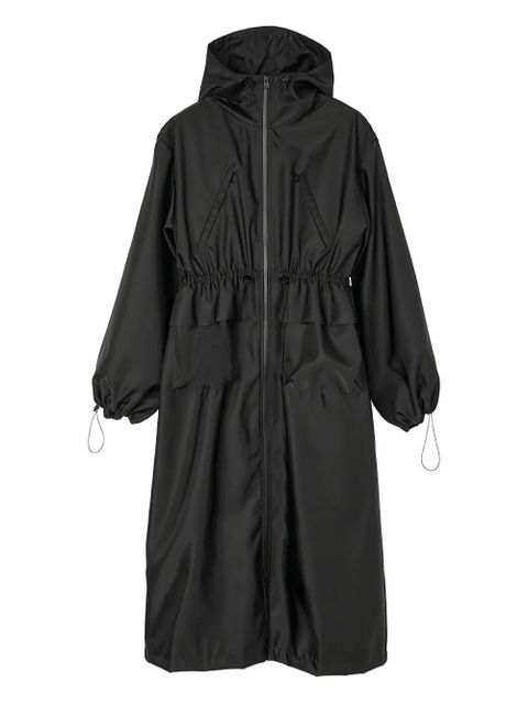 Cecilie Bahnsen hooded drawstring parka coat - Black - zdjęcie produktu nr 1