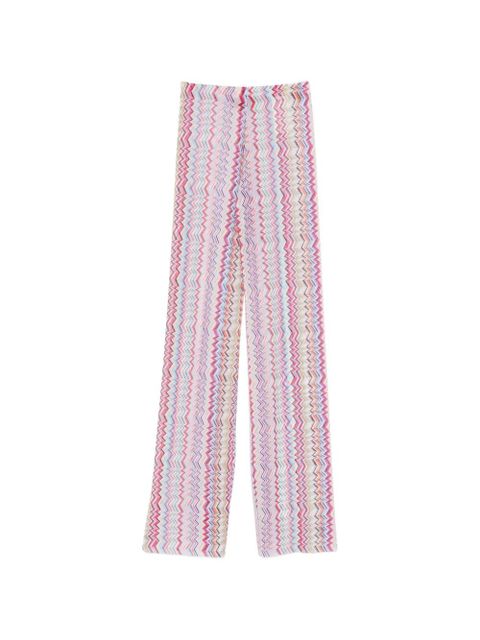 Missoni zigzag trousers - Pink - zdjęcie produktu nr 1