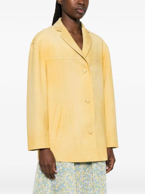Prada lambskin jacket - Yellow