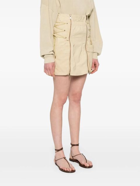 ISABEL MARANT Iteli mini skirt - Neutrals - zdjęcie produktu nr 2