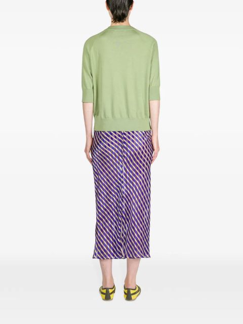 DRIES VAN NOTEN merino sweater - Green