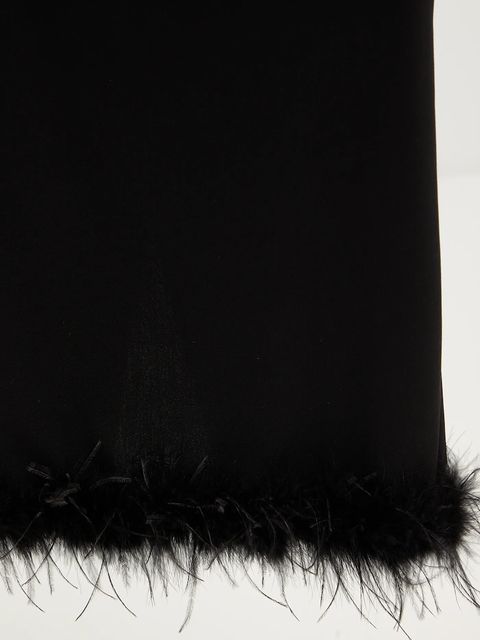 Haveone spódnica kolor czarny midi prosta GVS-P114