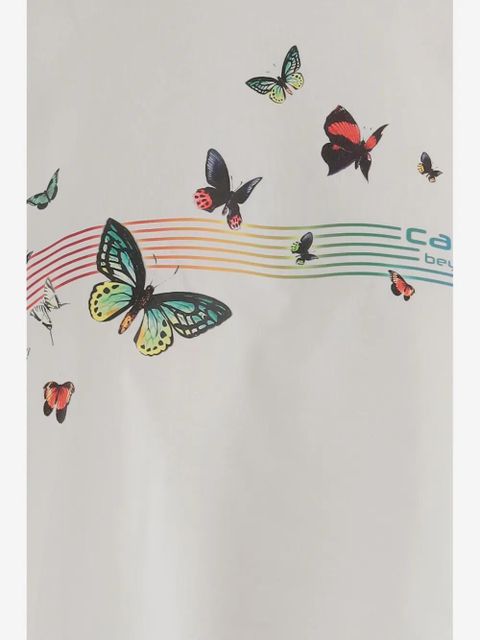 Casablanca logo-print T-shirt - White