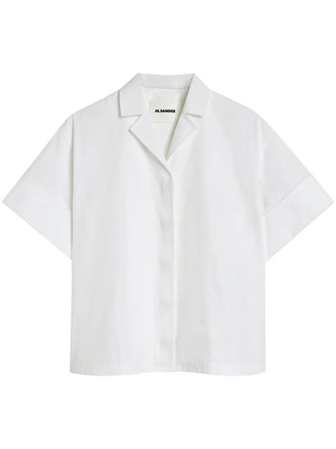 Jil Sander cotton shirt - White - zdjęcie produktu nr 1