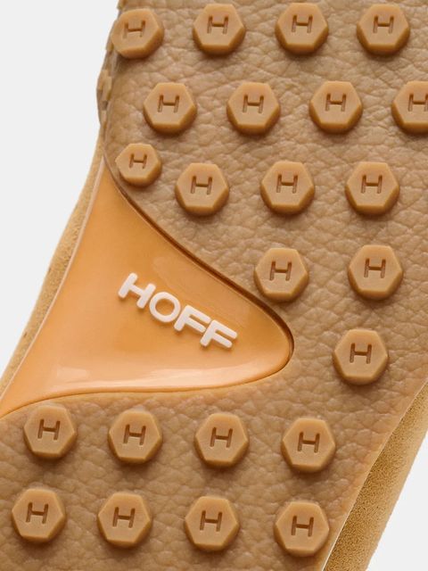 Hoff sneakersy zamszowe BRIDGE damskie kolor żółty 22561024