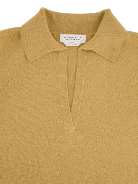 Gabriela Hearst short-sleeves maxi dress - Neutrals