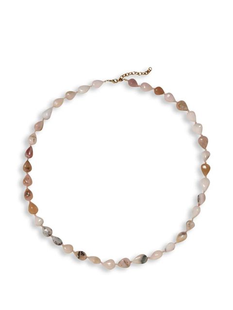 Jennifer Behr pink opal plated necklace - Neutrals - zdjęcie produktu nr 1