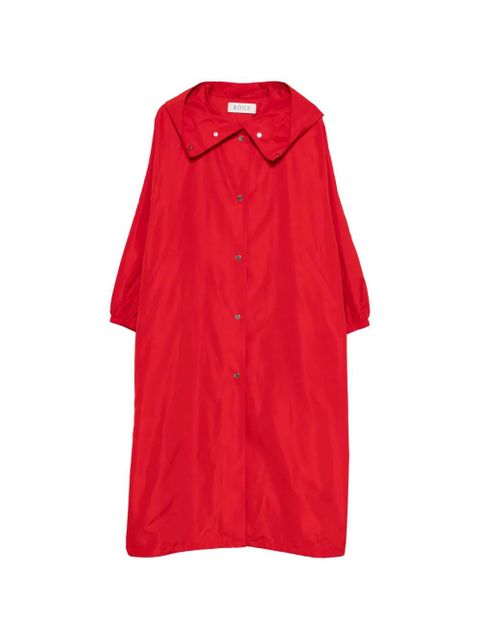 Róhe hooded press-stud coat - Red - zdjęcie produktu nr 1