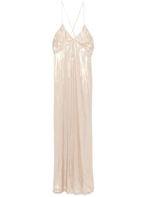 Zadig&Voltaire metallic midi dress - Gold - zdjęcie produktu nr 1