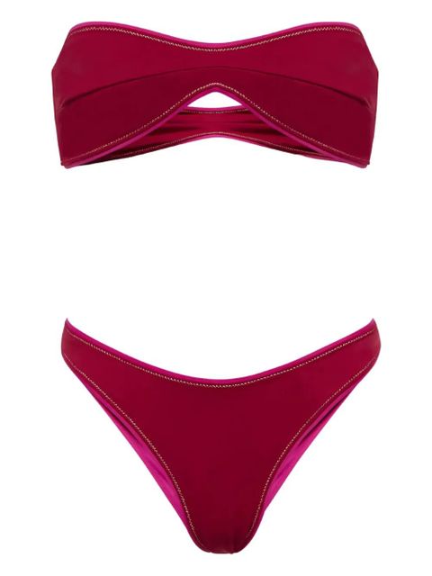 Reina Olga Katia strapless bikini - Red - zdjęcie produktu nr 1