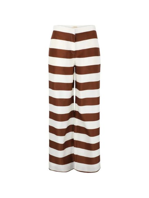 Cult Gaia Kaliluna striped trousers - White - zdjęcie produktu nr 1