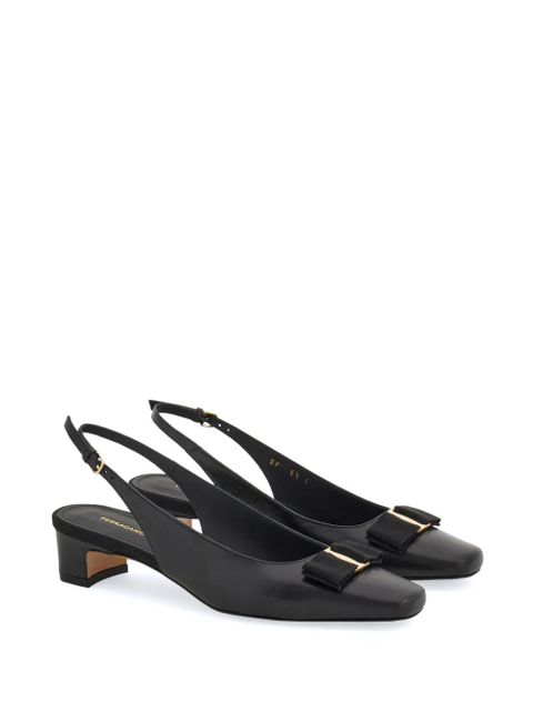 Ferragamo 30mm Vara pumps - Black - zdjęcie produktu nr 2