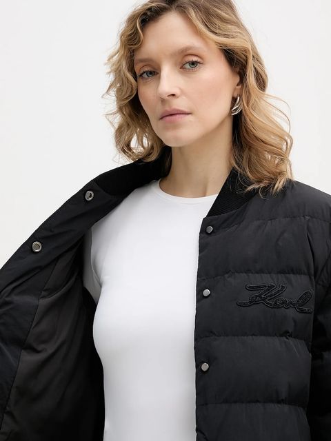 Karl Lagerfeld kurtka z dodatkiem wełny