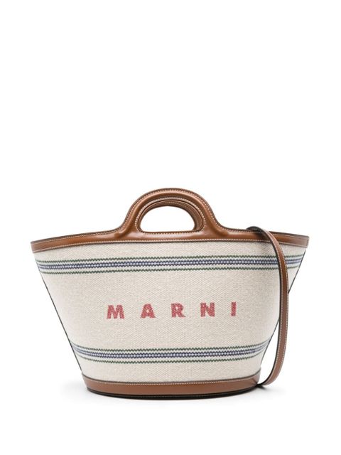 Marni small Tropicalia tote bag - Neutrals