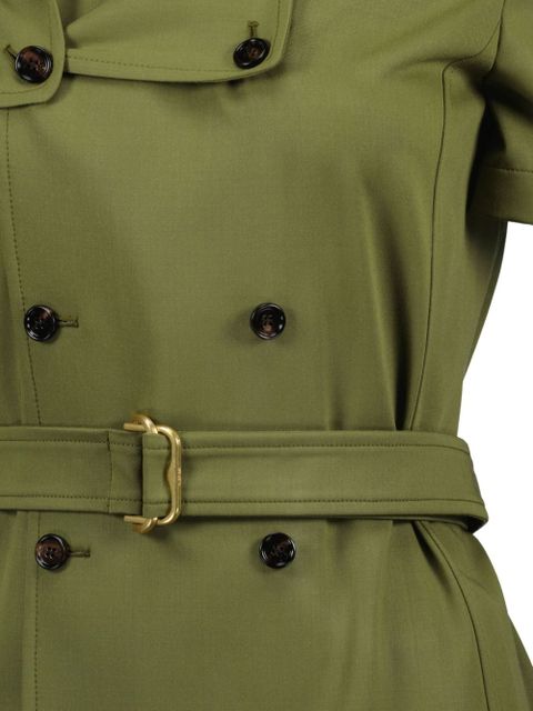 Burberry trench-style dress - Green