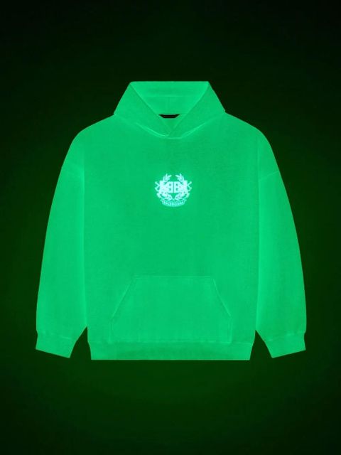 Balenciaga logo reflective hoodie - White - zdjęcie produktu nr 2