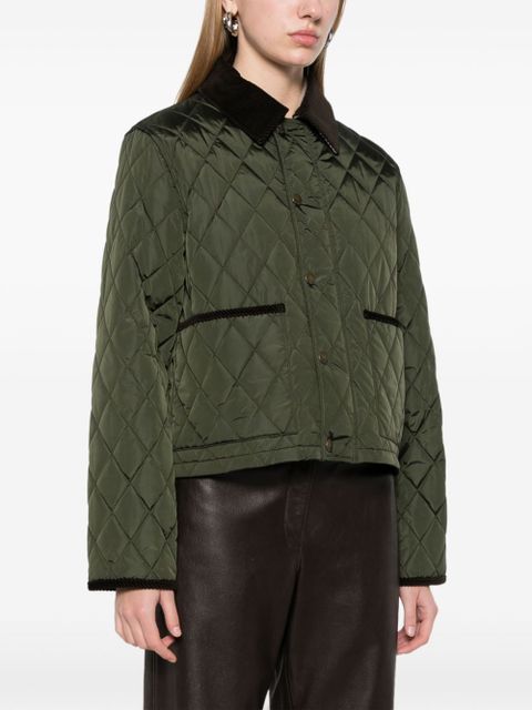 Burberry quilted jacket - Green - zdjęcie produktu nr 2