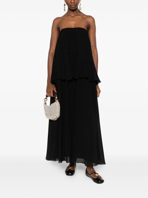 Chloé open-back maxi dress - Black - zdjęcie produktu nr 2