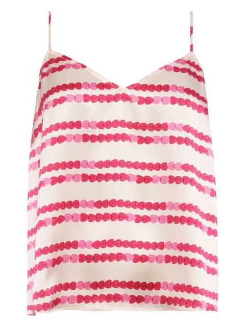 ERES Câlin heart-print camisole top - Pink - zdjęcie produktu nr 1