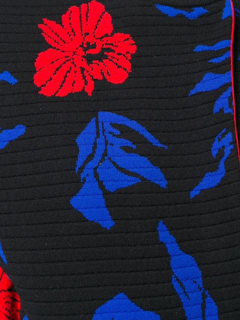 PUCCI knit belted overcoat - Black