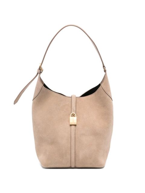 DeMellier Siena suede bucket bag - Neutrals - zdjęcie produktu nr 1