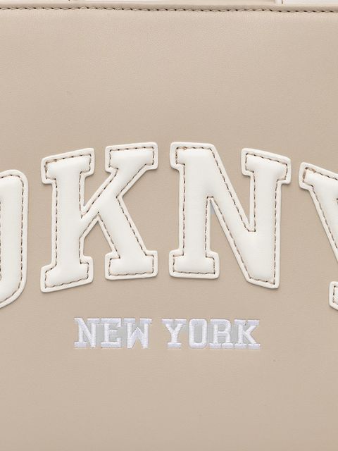 Dkny torebka kolor beżowy R52AZC80