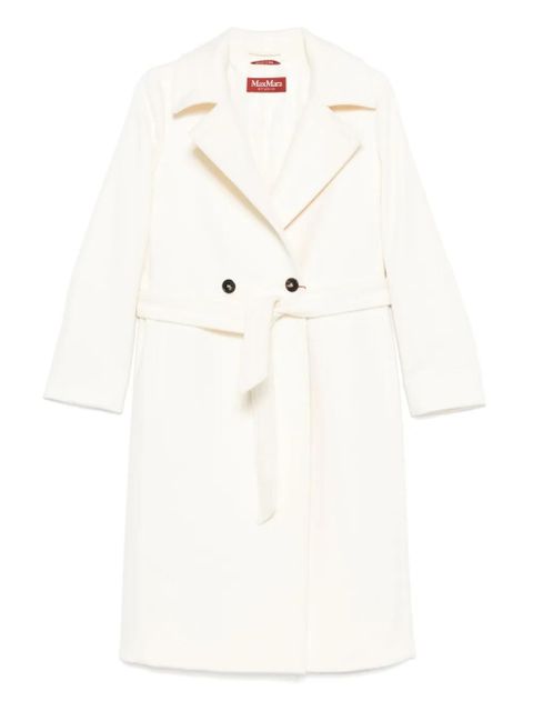 Max Mara virgin-wool coat - White - zdjęcie produktu nr 1