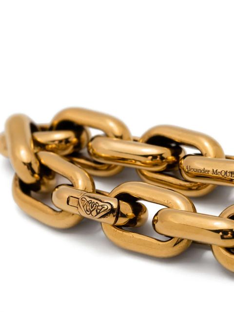 Alexander McQueen Peak chain bracelet - Gold