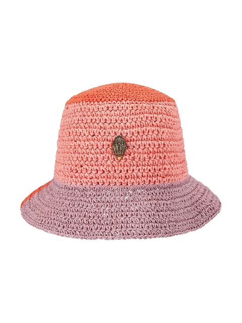 Kurt Geiger London kapelusz damski Kurt Raffia Bucket Hat - zdjęcie produktu nr 2