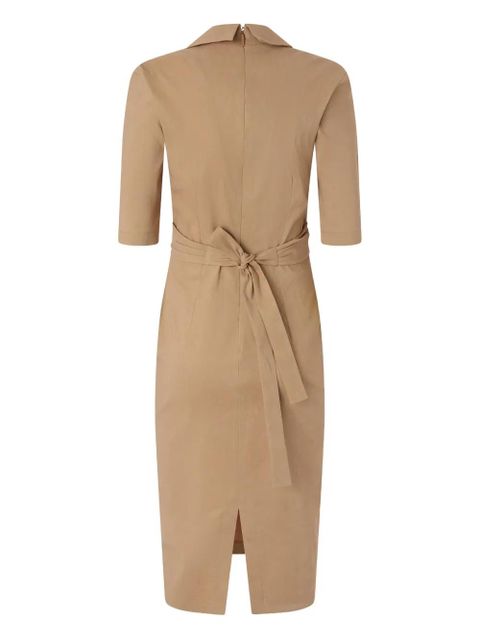 PINKO belted-wrap dress - Neutrals - zdjęcie produktu nr 2