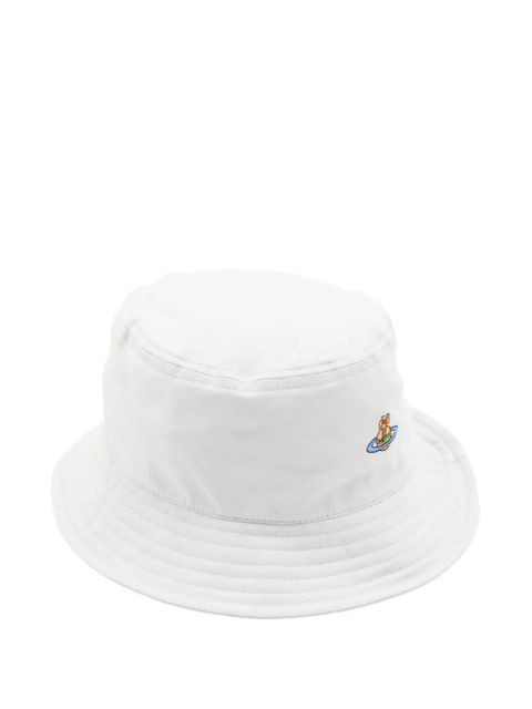 Vivienne Westwood embroidered bucket hat - White - zdjęcie produktu nr 2