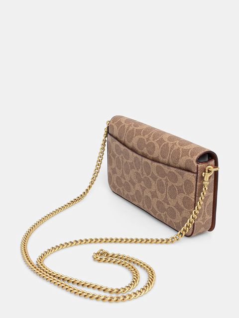 Coach torebka Mila kolor brązowy CAO03