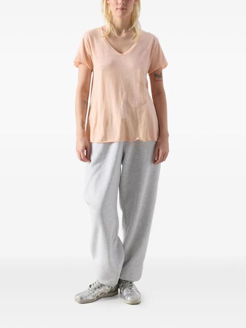 American Vintage Jacksonville V-neck short-sleeves T-shirt - Orange - zdjęcie produktu nr 2