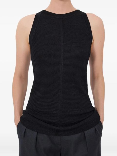LouLou de Saison Ohana knitted sleeveless top - Black