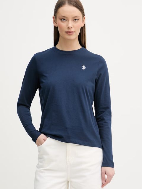 U.S. Polo Assn. longsleeve damski bawełniany - zdjęcie produktu nr 2
