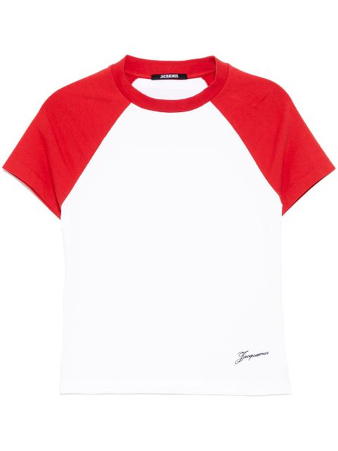 Jacquemus Baseball T-shirt - White - zdjęcie produktu nr 1